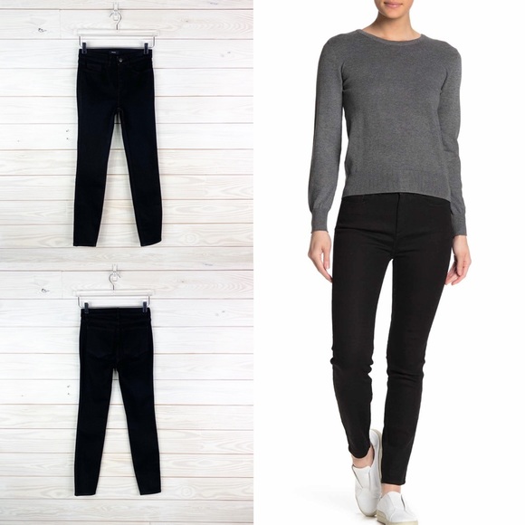 Theory Skinny Denim Jeans Black Size 25 New